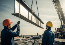 محاسبه دقیق قیمت تمام شده تیرآهن برای پروژه: راهنمای فنی + جدول وزنی