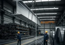 راهنمای کامل تشخیص تیرآهن اصل ذوب آهن (ESCO): تحلیل فنی + جدول وزنی