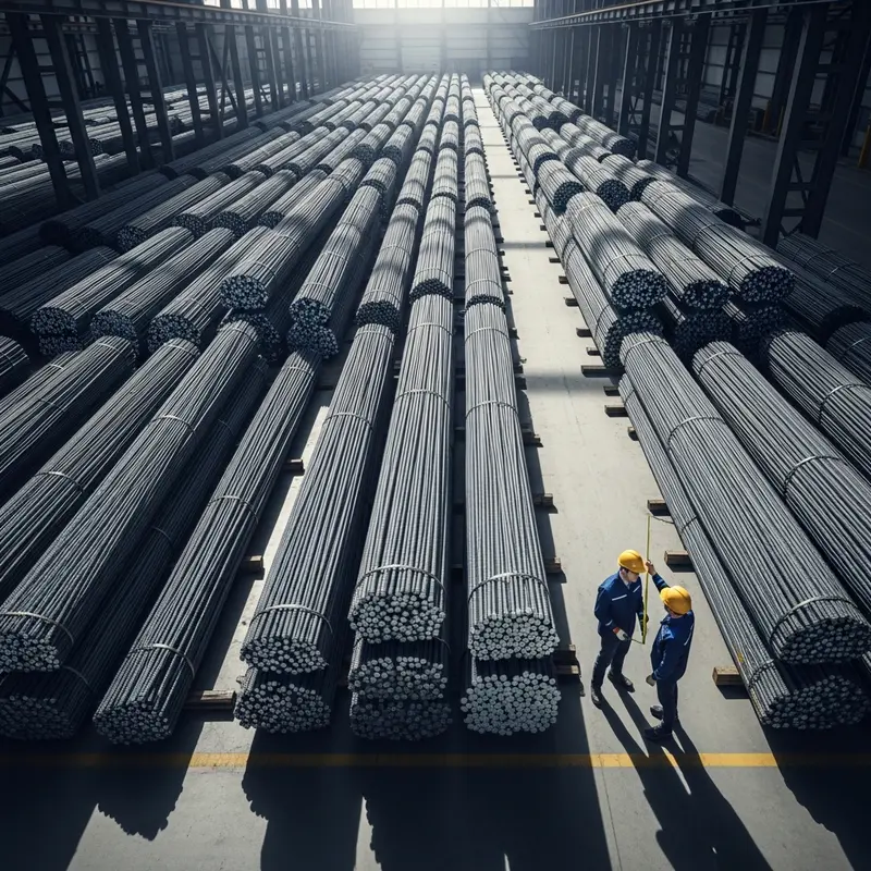 راهنمای کامل محاسبه قیمت تمام شده میلگرد (1404) | از جدول وزنی تا هزینه‌های جانبی